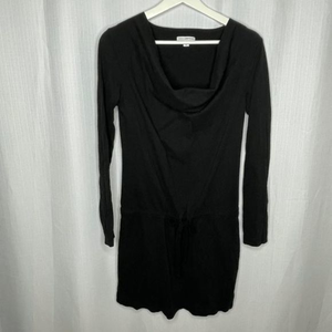 James Perse Black Tie Waist‎ Mini Dress